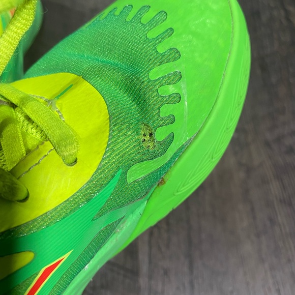 Puma MB.02 LaMelo Ball Nickelodeon Slime Boys Sneaker - Picture 4 of 7